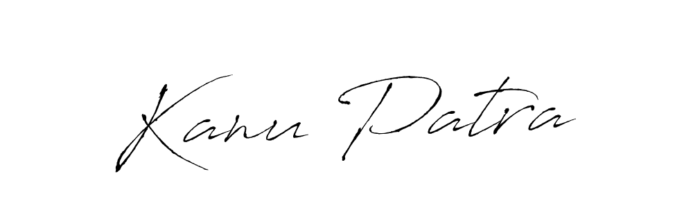 How to make Kanu Patra name signature. Use Antro_Vectra style for creating short signs online. This is the latest handwritten sign. Kanu Patra signature style 6 images and pictures png