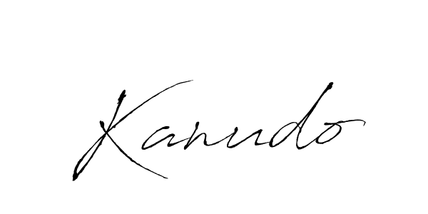 Antro_Vectra is a professional signature style that is perfect for those who want to add a touch of class to their signature. It is also a great choice for those who want to make their signature more unique. Get Kanudo name to fancy signature for free. Kanudo signature style 6 images and pictures png