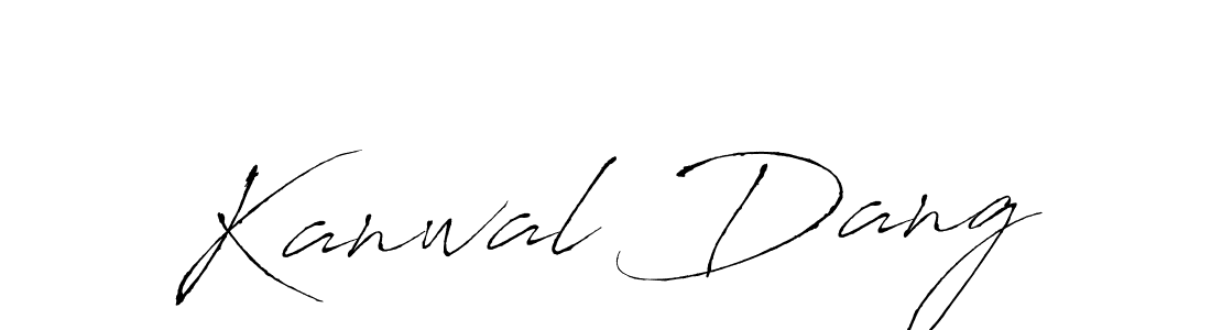 It looks lik you need a new signature style for name Kanwal Dang. Design unique handwritten (Antro_Vectra) signature with our free signature maker in just a few clicks. Kanwal Dang signature style 6 images and pictures png