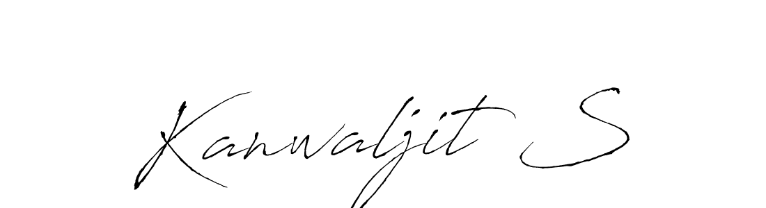 The best way (Antro_Vectra) to make a short signature is to pick only two or three words in your name. The name Kanwaljit S include a total of six letters. For converting this name. Kanwaljit S signature style 6 images and pictures png