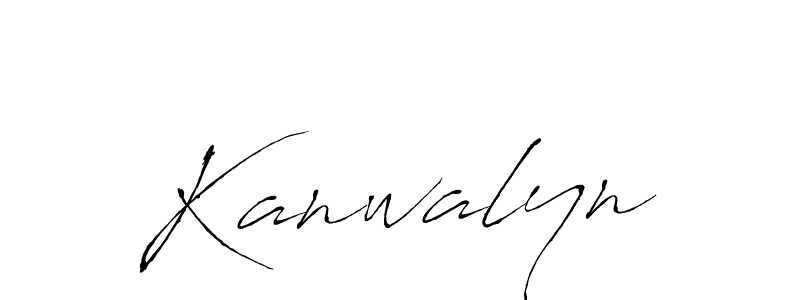 Make a beautiful signature design for name Kanwalyn. Use this online signature maker to create a handwritten signature for free. Kanwalyn signature style 6 images and pictures png