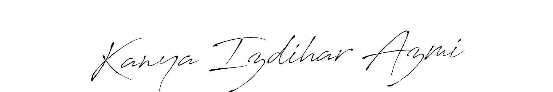 Best and Professional Signature Style for Kanya Izdihar Azmi. Antro_Vectra Best Signature Style Collection. Kanya Izdihar Azmi signature style 6 images and pictures png