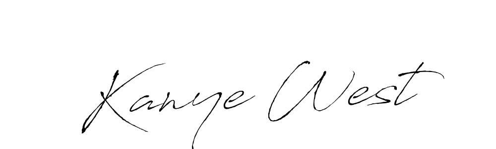 Make a beautiful signature design for name Kanye West. With this signature (Antro_Vectra) style, you can create a handwritten signature for free. Kanye West signature style 6 images and pictures png