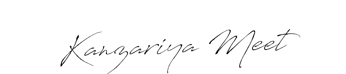 It looks lik you need a new signature style for name Kanzariya Meet. Design unique handwritten (Antro_Vectra) signature with our free signature maker in just a few clicks. Kanzariya Meet signature style 6 images and pictures png