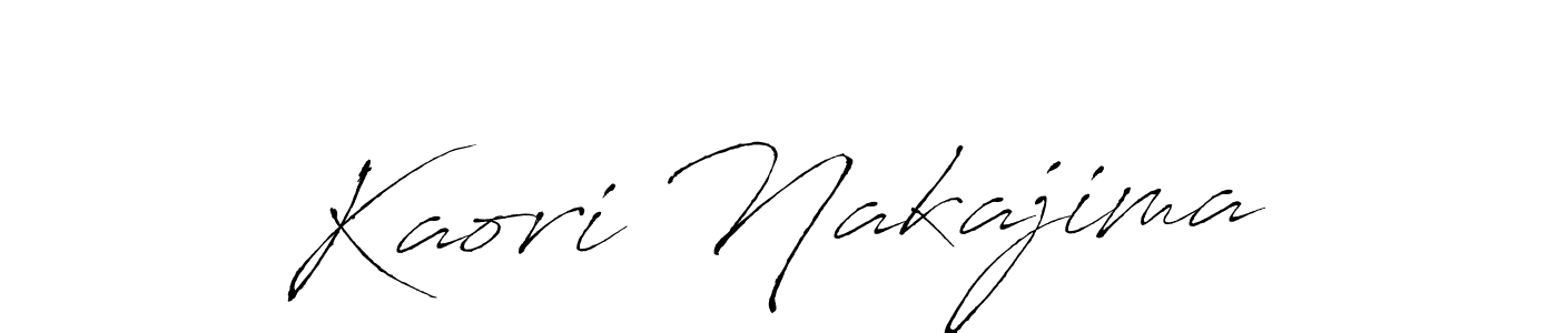 Also You can easily find your signature by using the search form. We will create Kaori Nakajima name handwritten signature images for you free of cost using Antro_Vectra sign style. Kaori Nakajima signature style 6 images and pictures png