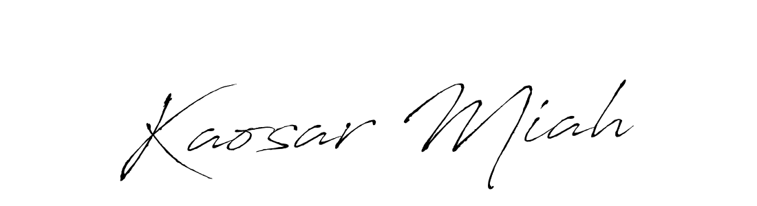 Make a beautiful signature design for name Kaosar Miah. Use this online signature maker to create a handwritten signature for free. Kaosar Miah signature style 6 images and pictures png