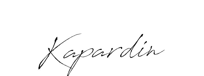 Antro_Vectra is a professional signature style that is perfect for those who want to add a touch of class to their signature. It is also a great choice for those who want to make their signature more unique. Get Kapardin name to fancy signature for free. Kapardin signature style 6 images and pictures png