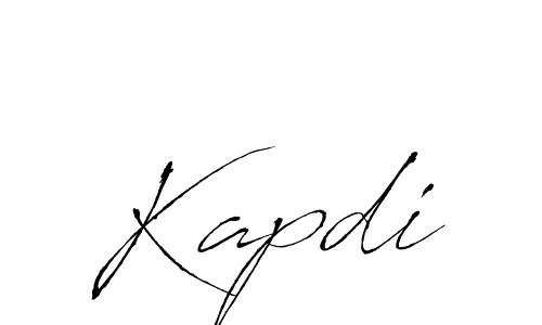 Also we have Kapdi name is the best signature style. Create professional handwritten signature collection using Antro_Vectra autograph style. Kapdi signature style 6 images and pictures png