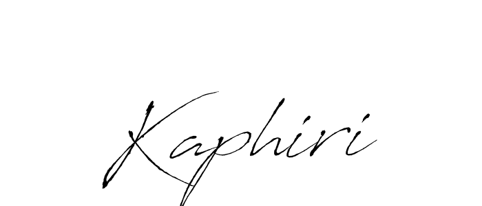 Create a beautiful signature design for name Kaphiri. With this signature (Antro_Vectra) fonts, you can make a handwritten signature for free. Kaphiri signature style 6 images and pictures png