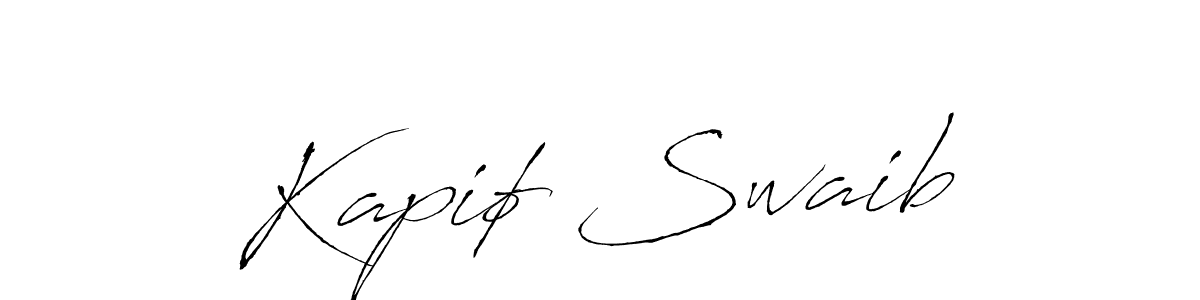 The best way (Antro_Vectra) to make a short signature is to pick only two or three words in your name. The name Kapiø Swaib include a total of six letters. For converting this name. Kapiø Swaib signature style 6 images and pictures png