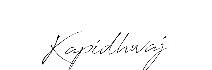 Design your own signature with our free online signature maker. With this signature software, you can create a handwritten (Antro_Vectra) signature for name Kapidhwaj. Kapidhwaj signature style 6 images and pictures png