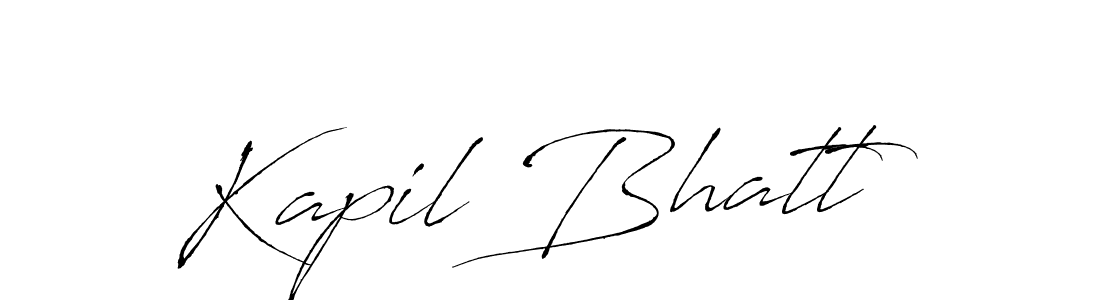 It looks lik you need a new signature style for name Kapil Bhatt. Design unique handwritten (Antro_Vectra) signature with our free signature maker in just a few clicks. Kapil Bhatt signature style 6 images and pictures png