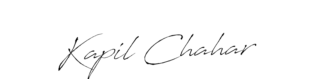 How to Draw Kapil Chahar signature style? Antro_Vectra is a latest design signature styles for name Kapil Chahar. Kapil Chahar signature style 6 images and pictures png