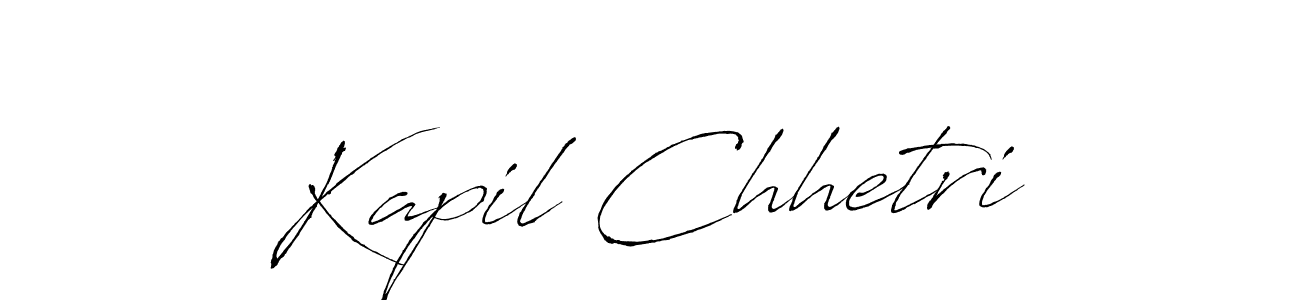 It looks lik you need a new signature style for name Kapil Chhetri. Design unique handwritten (Antro_Vectra) signature with our free signature maker in just a few clicks. Kapil Chhetri signature style 6 images and pictures png