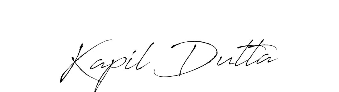 You can use this online signature creator to create a handwritten signature for the name Kapil Dutta. This is the best online autograph maker. Kapil Dutta signature style 6 images and pictures png