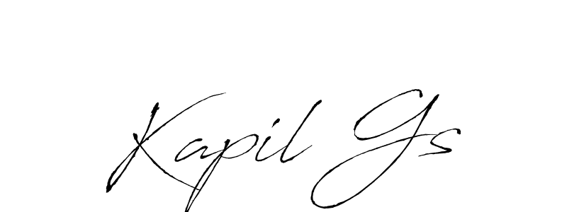You can use this online signature creator to create a handwritten signature for the name Kapil Gs. This is the best online autograph maker. Kapil Gs signature style 6 images and pictures png