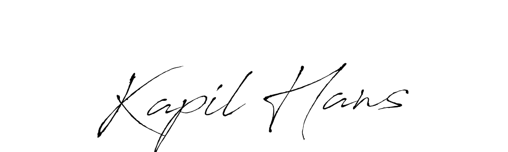 This is the best signature style for the Kapil Hans name. Also you like these signature font (Antro_Vectra). Mix name signature. Kapil Hans signature style 6 images and pictures png