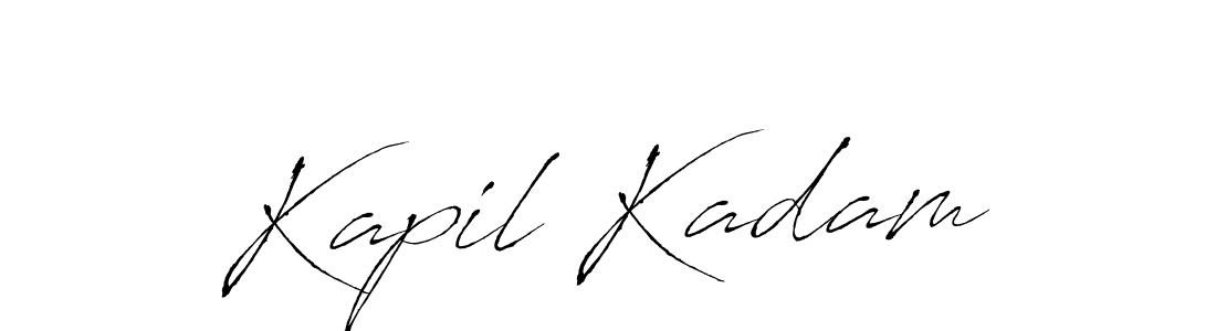 Use a signature maker to create a handwritten signature online. With this signature software, you can design (Antro_Vectra) your own signature for name Kapil Kadam. Kapil Kadam signature style 6 images and pictures png