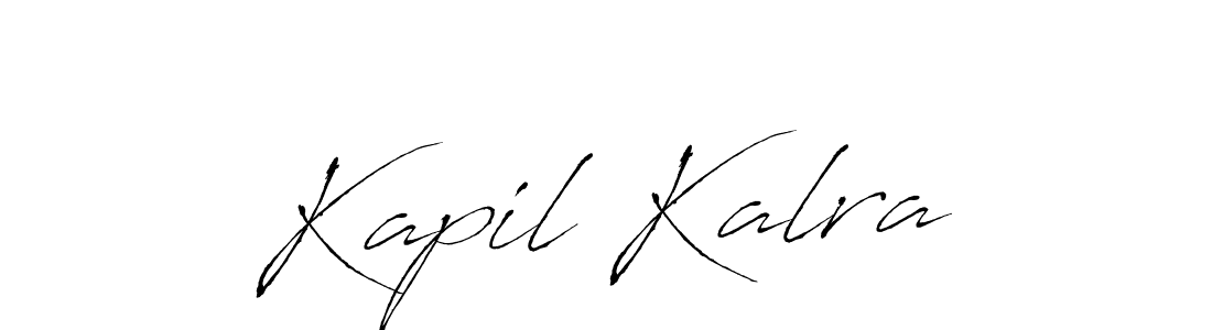 How to make Kapil Kalra signature? Antro_Vectra is a professional autograph style. Create handwritten signature for Kapil Kalra name. Kapil Kalra signature style 6 images and pictures png