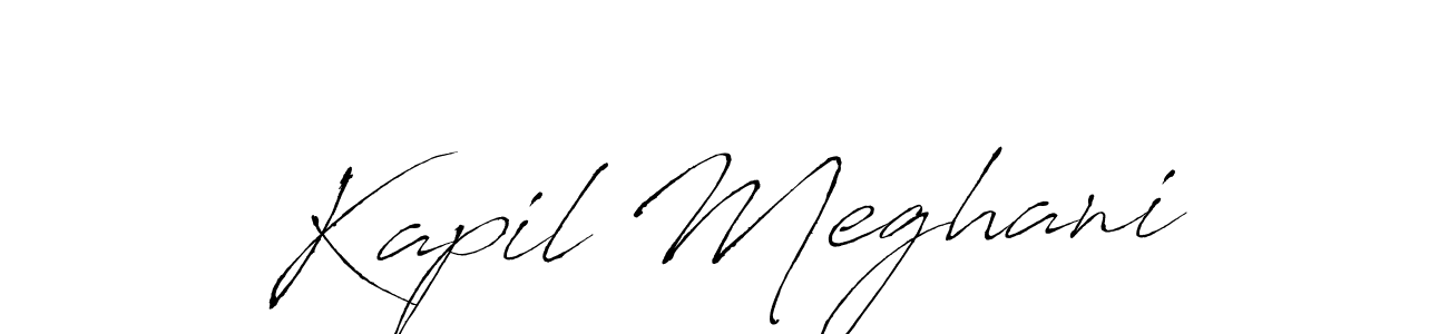 Best and Professional Signature Style for Kapil Meghani. Antro_Vectra Best Signature Style Collection. Kapil Meghani signature style 6 images and pictures png