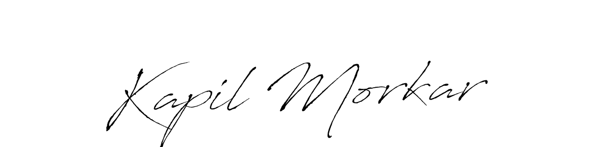 How to Draw Kapil Morkar signature style? Antro_Vectra is a latest design signature styles for name Kapil Morkar. Kapil Morkar signature style 6 images and pictures png