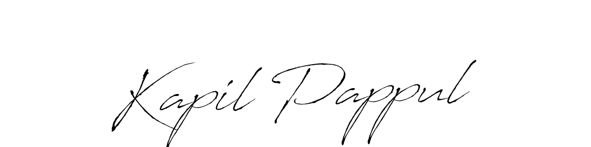 Use a signature maker to create a handwritten signature online. With this signature software, you can design (Antro_Vectra) your own signature for name Kapil Pappul. Kapil Pappul signature style 6 images and pictures png