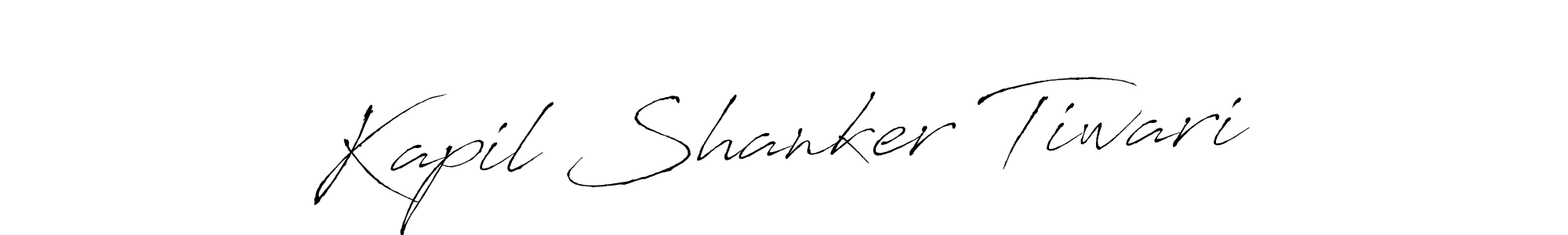 Make a beautiful signature design for name Kapil Shanker Tiwari. Use this online signature maker to create a handwritten signature for free. Kapil Shanker Tiwari signature style 6 images and pictures png