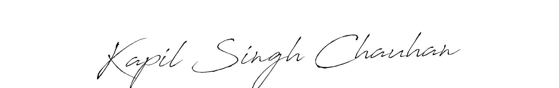 This is the best signature style for the Kapil Singh Chauhan name. Also you like these signature font (Antro_Vectra). Mix name signature. Kapil Singh Chauhan signature style 6 images and pictures png