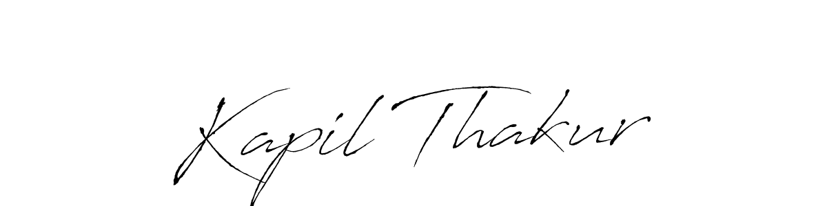 It looks lik you need a new signature style for name Kapil Thakur. Design unique handwritten (Antro_Vectra) signature with our free signature maker in just a few clicks. Kapil Thakur signature style 6 images and pictures png