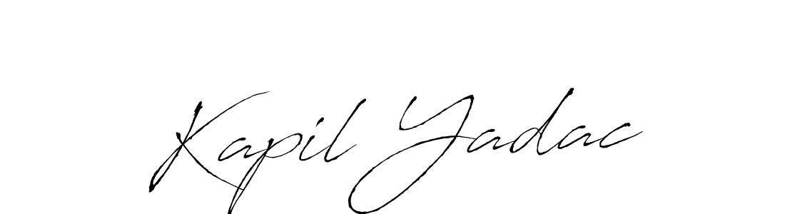 Also You can easily find your signature by using the search form. We will create Kapil Yadac name handwritten signature images for you free of cost using Antro_Vectra sign style. Kapil Yadac signature style 6 images and pictures png