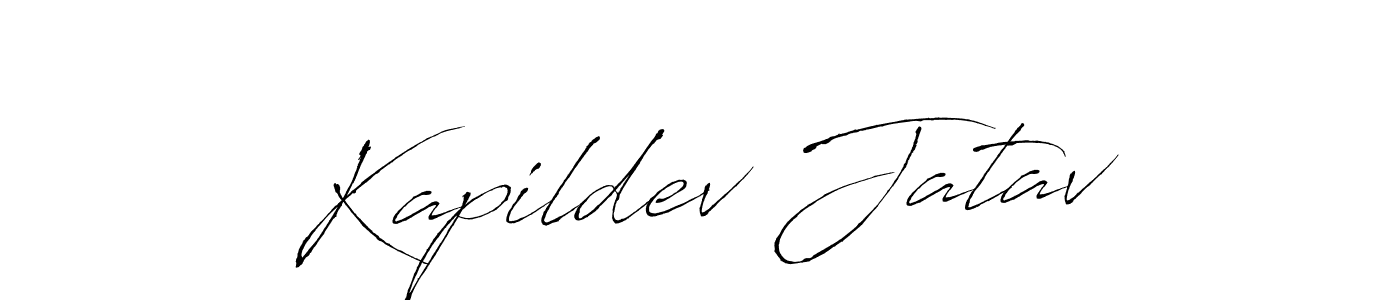 You should practise on your own different ways (Antro_Vectra) to write your name (Kapildev Jatav) in signature. don't let someone else do it for you. Kapildev Jatav signature style 6 images and pictures png