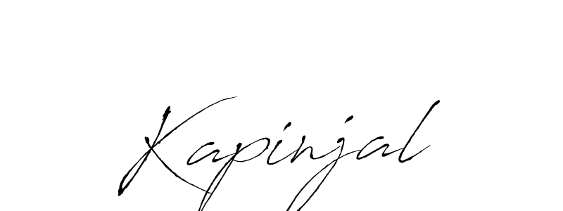 Similarly Antro_Vectra is the best handwritten signature design. Signature creator online .You can use it as an online autograph creator for name Kapinjal. Kapinjal signature style 6 images and pictures png