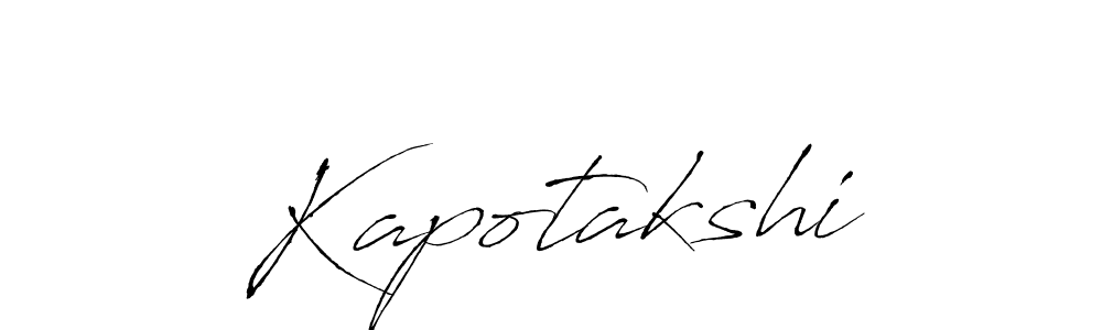 The best way (Antro_Vectra) to make a short signature is to pick only two or three words in your name. The name Kapotakshi include a total of six letters. For converting this name. Kapotakshi signature style 6 images and pictures png