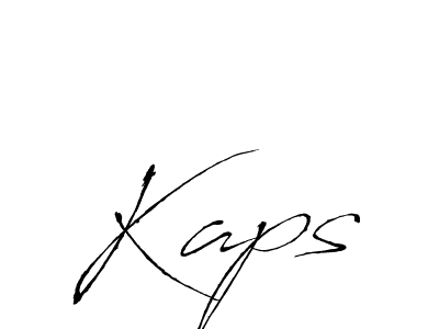 Similarly Antro_Vectra is the best handwritten signature design. Signature creator online .You can use it as an online autograph creator for name Kaps. Kaps signature style 6 images and pictures png