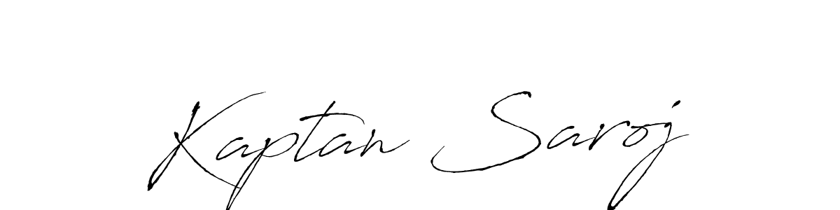 Also You can easily find your signature by using the search form. We will create Kaptan Saroj name handwritten signature images for you free of cost using Antro_Vectra sign style. Kaptan Saroj signature style 6 images and pictures png