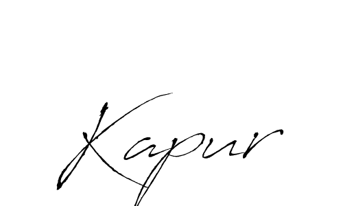 You should practise on your own different ways (Antro_Vectra) to write your name (Kapur) in signature. don't let someone else do it for you. Kapur signature style 6 images and pictures png