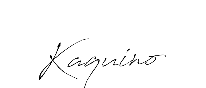 Create a beautiful signature design for name Kaquino. With this signature (Antro_Vectra) fonts, you can make a handwritten signature for free. Kaquino signature style 6 images and pictures png