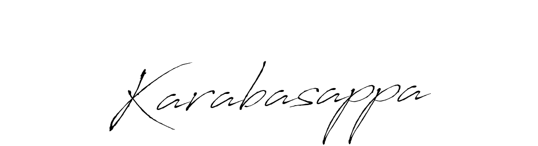 The best way (Antro_Vectra) to make a short signature is to pick only two or three words in your name. The name Karabasappa include a total of six letters. For converting this name. Karabasappa signature style 6 images and pictures png