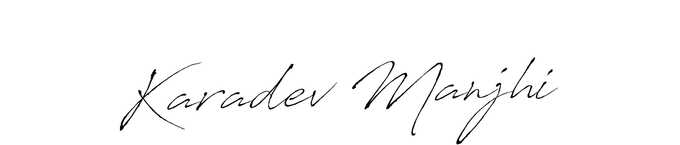 You can use this online signature creator to create a handwritten signature for the name Karadev Manjhi. This is the best online autograph maker. Karadev Manjhi signature style 6 images and pictures png