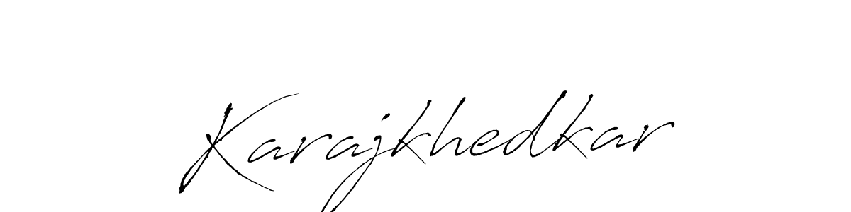 You can use this online signature creator to create a handwritten signature for the name Karajkhedkar. This is the best online autograph maker. Karajkhedkar signature style 6 images and pictures png