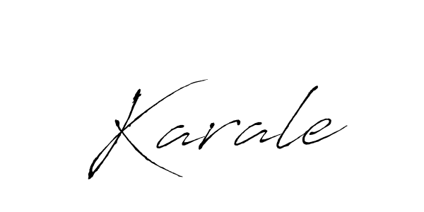 Antro_Vectra is a professional signature style that is perfect for those who want to add a touch of class to their signature. It is also a great choice for those who want to make their signature more unique. Get Karale name to fancy signature for free. Karale signature style 6 images and pictures png