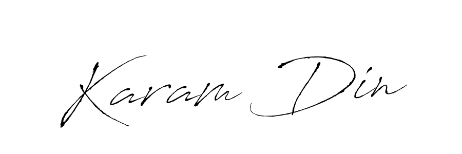 Make a beautiful signature design for name Karam Din. Use this online signature maker to create a handwritten signature for free. Karam Din signature style 6 images and pictures png