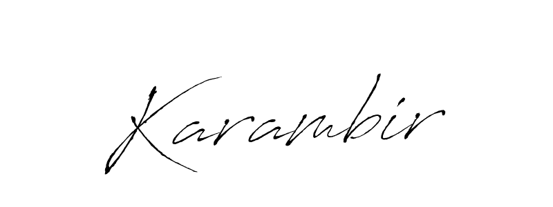 Similarly Antro_Vectra is the best handwritten signature design. Signature creator online .You can use it as an online autograph creator for name Karambir. Karambir signature style 6 images and pictures png