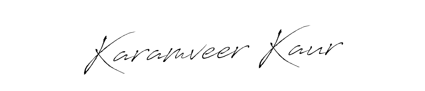 Use a signature maker to create a handwritten signature online. With this signature software, you can design (Antro_Vectra) your own signature for name Karamveer Kaur. Karamveer Kaur signature style 6 images and pictures png