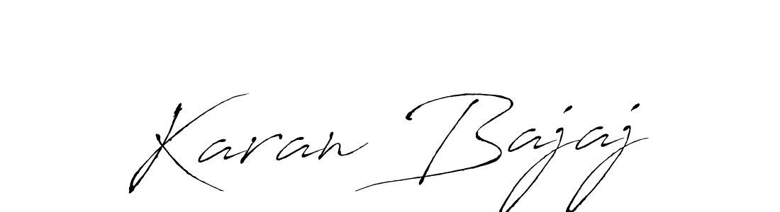 Karan Bajaj stylish signature style. Best Handwritten Sign (Antro_Vectra) for my name. Handwritten Signature Collection Ideas for my name Karan Bajaj. Karan Bajaj signature style 6 images and pictures png