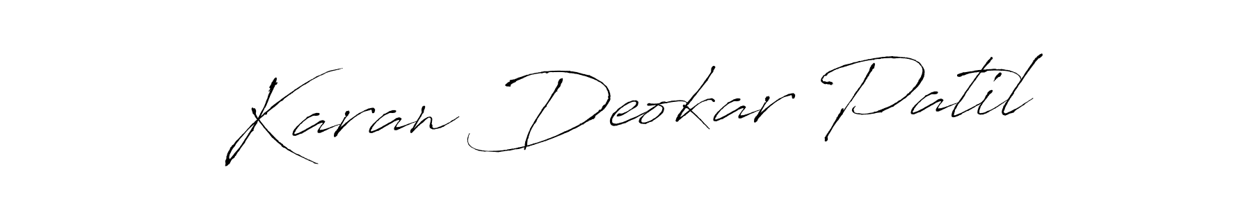 You should practise on your own different ways (Antro_Vectra) to write your name (Karan Deokar Patil) in signature. don't let someone else do it for you. Karan Deokar Patil signature style 6 images and pictures png