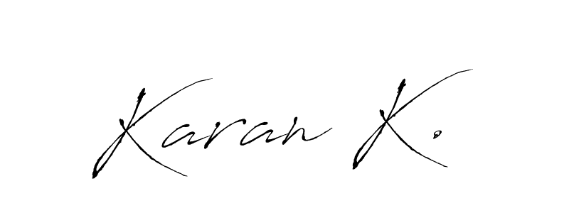 Once you've used our free online signature maker to create your best signature Antro_Vectra style, it's time to enjoy all of the benefits that Karan K. name signing documents. Karan K. signature style 6 images and pictures png