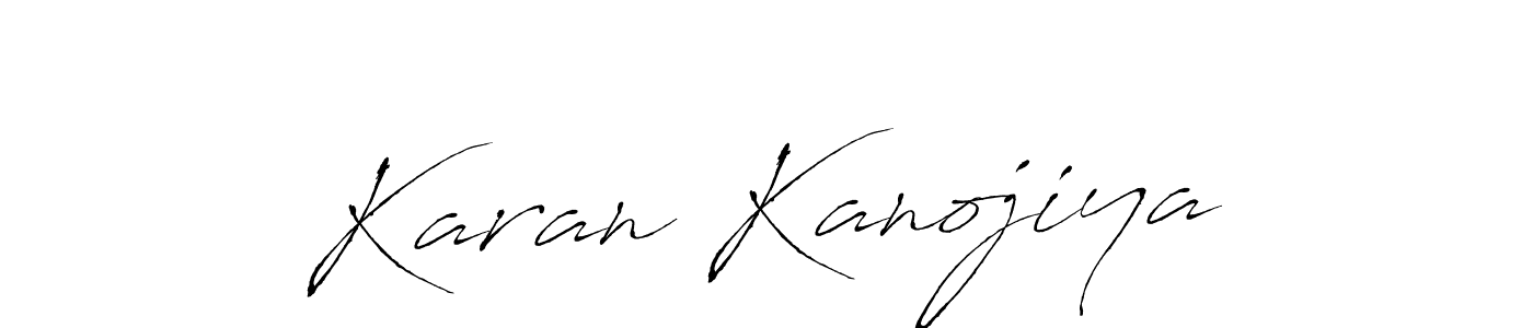 It looks lik you need a new signature style for name Karan Kanojiya. Design unique handwritten (Antro_Vectra) signature with our free signature maker in just a few clicks. Karan Kanojiya signature style 6 images and pictures png