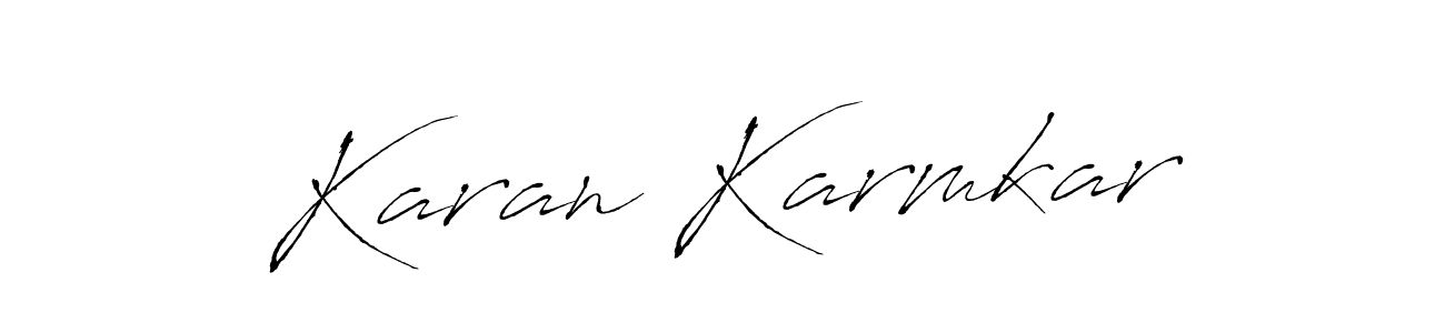 Similarly Antro_Vectra is the best handwritten signature design. Signature creator online .You can use it as an online autograph creator for name Karan Karmkar. Karan Karmkar signature style 6 images and pictures png