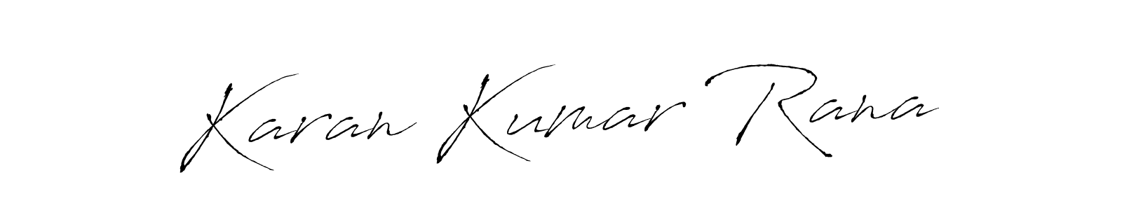 Make a short Karan Kumar Rana signature style. Manage your documents anywhere anytime using Antro_Vectra. Create and add eSignatures, submit forms, share and send files easily. Karan Kumar Rana signature style 6 images and pictures png